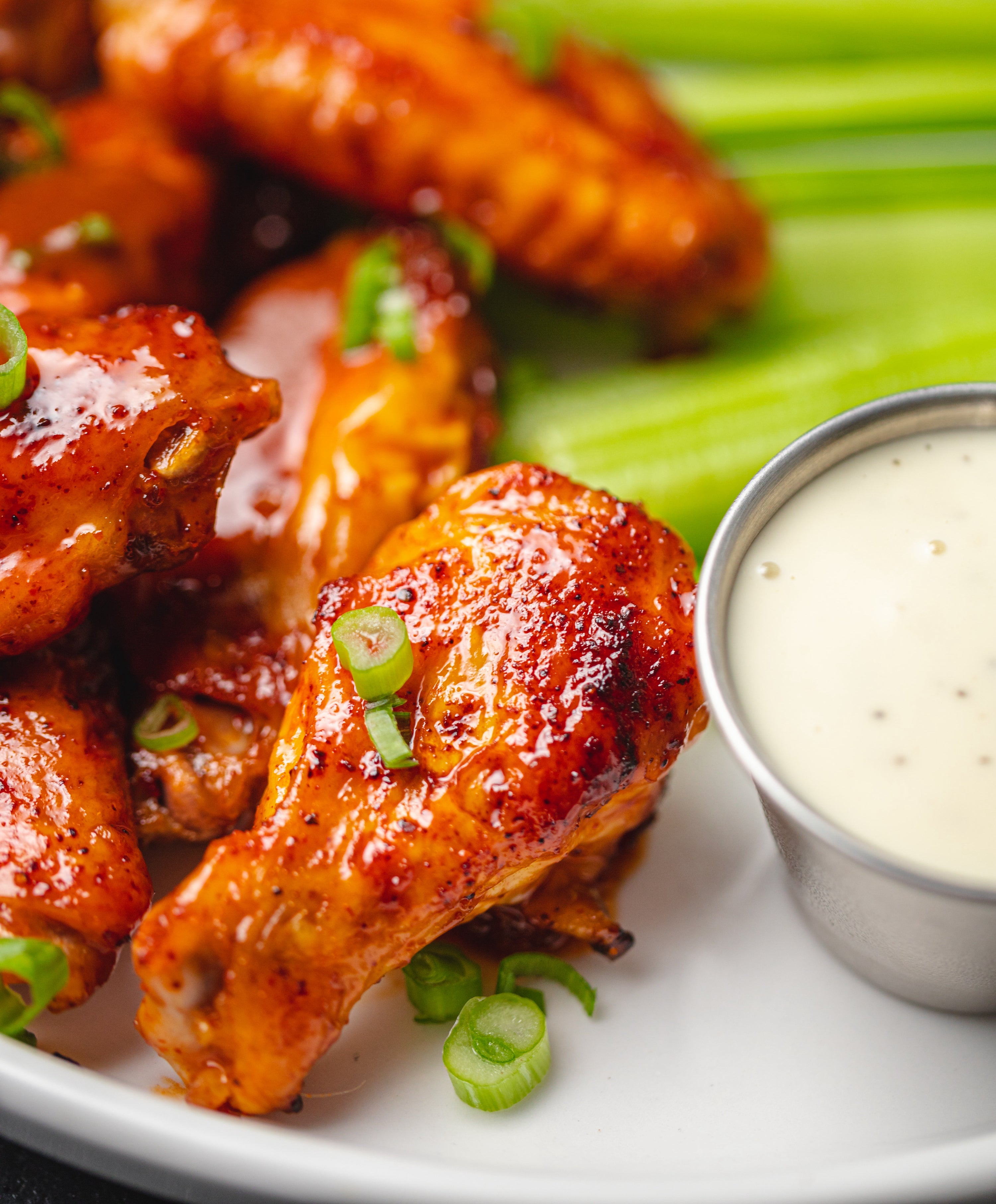 Spicy-Sweet BBQ Chicken Wings – Sun Valley Mustard