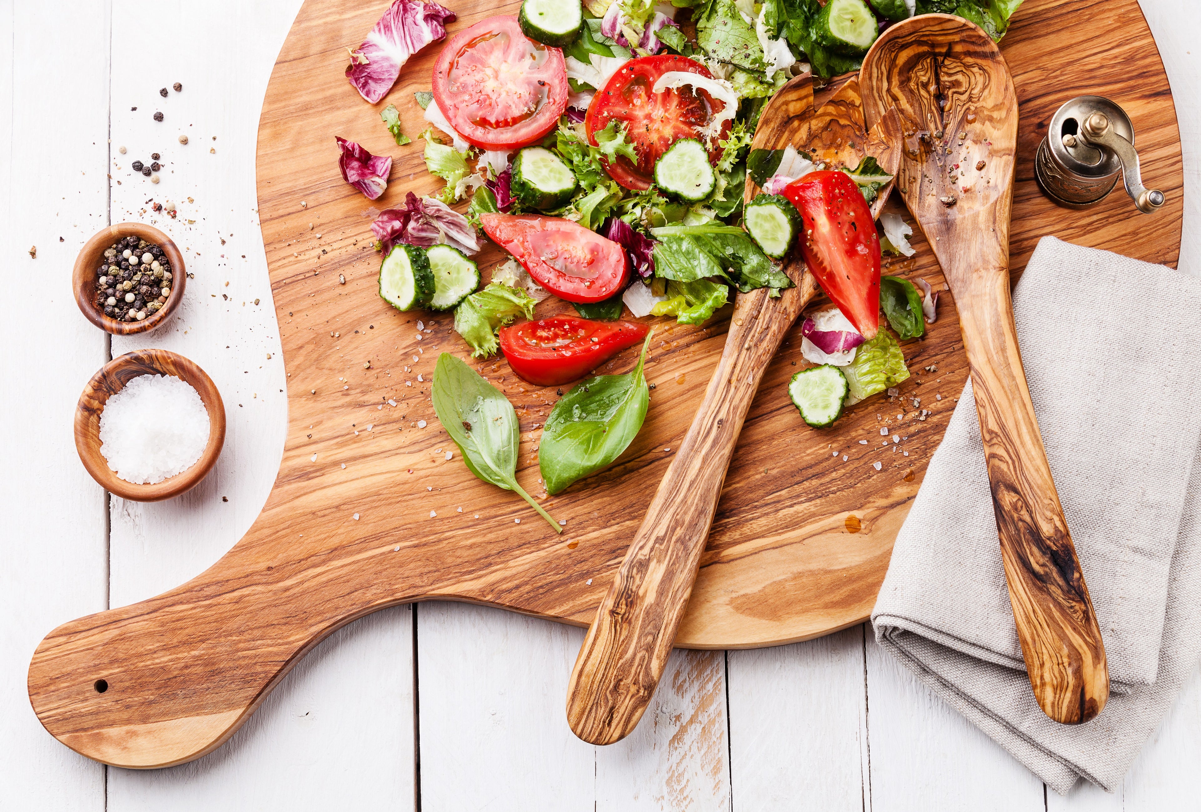 Italian Salad with Chardonnay Dressing