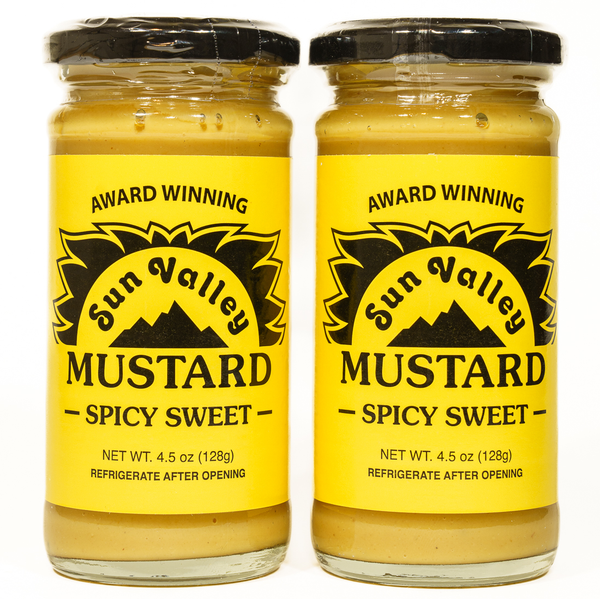 Spicy Sweet Mustard 4.5 Ounce - 2 Pack -