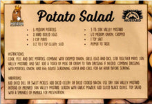 Load image into Gallery viewer, Sun Valley Mustard Potato Salad Recipe Postcard
