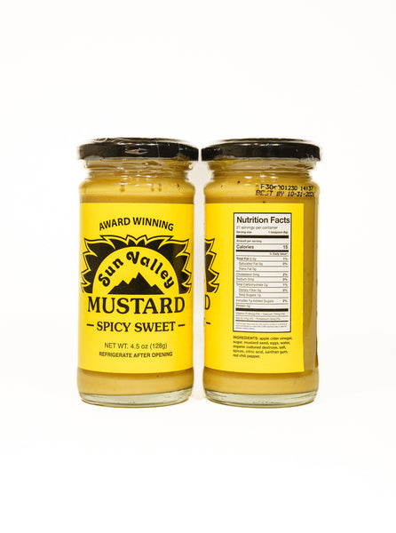 Spicy Sweet Mustard 4.5 Ounce - 2 Pack -